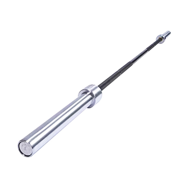 2,2 m 500 lb Olympic Bar med svart midtdel